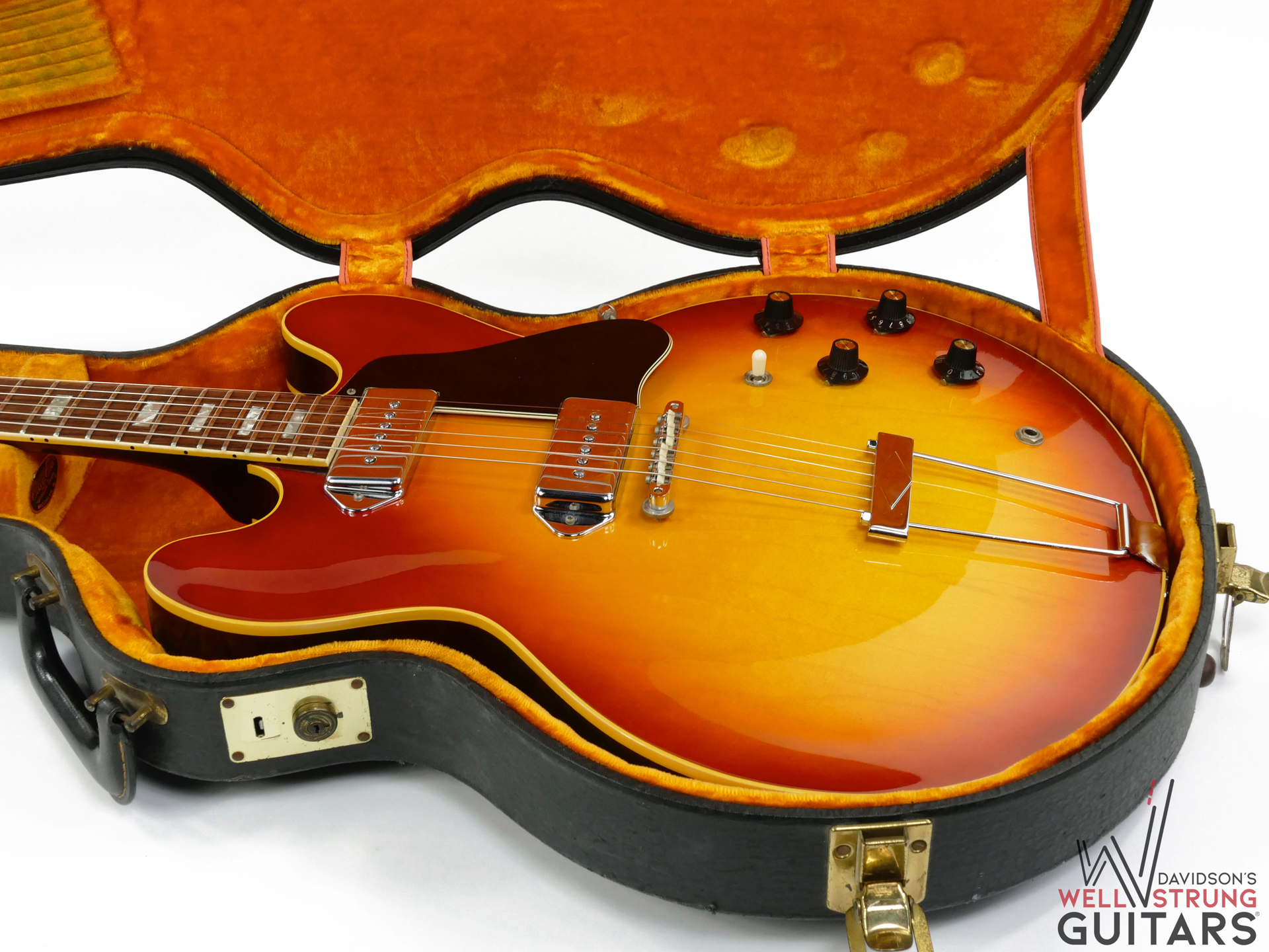 ES-330TD (No F Holes) – Sunburst – Davidson's Well Strung Guitars