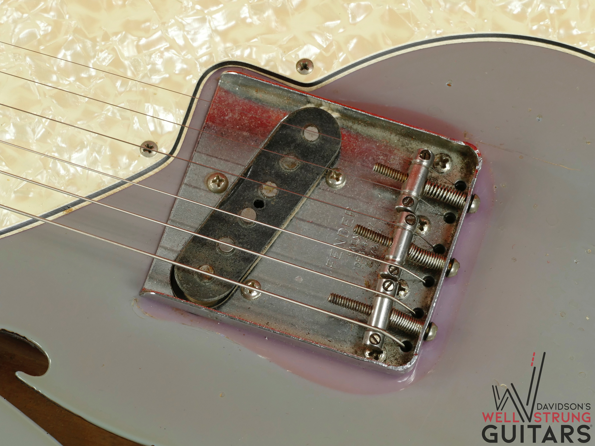Thinline Telecaster – Lavender Lilac – Davidson's Well Strung