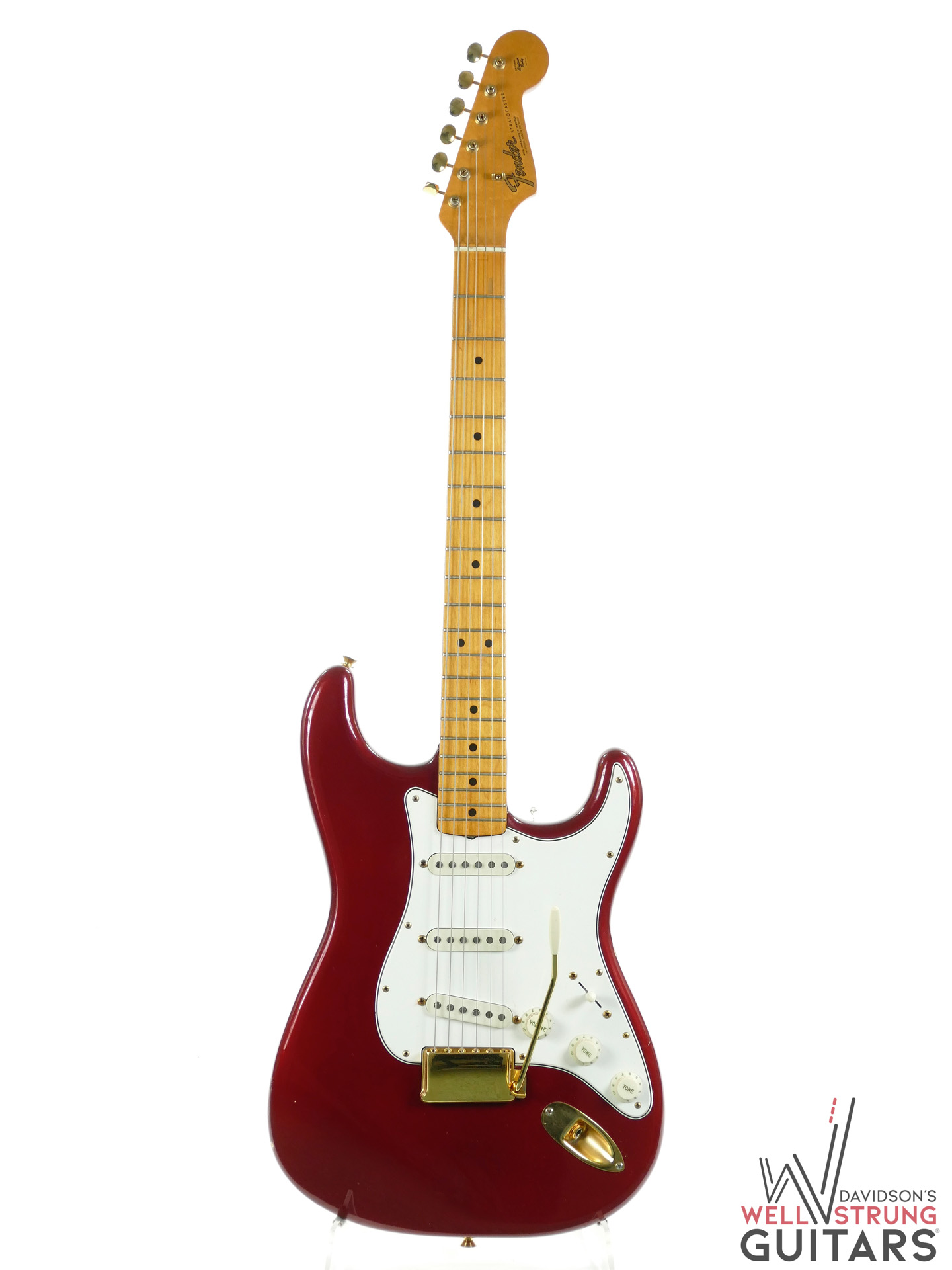 メカニック　Fender Stratocaster アップルレッド Fender 2021 Collection Made in Japan Traditional 60s