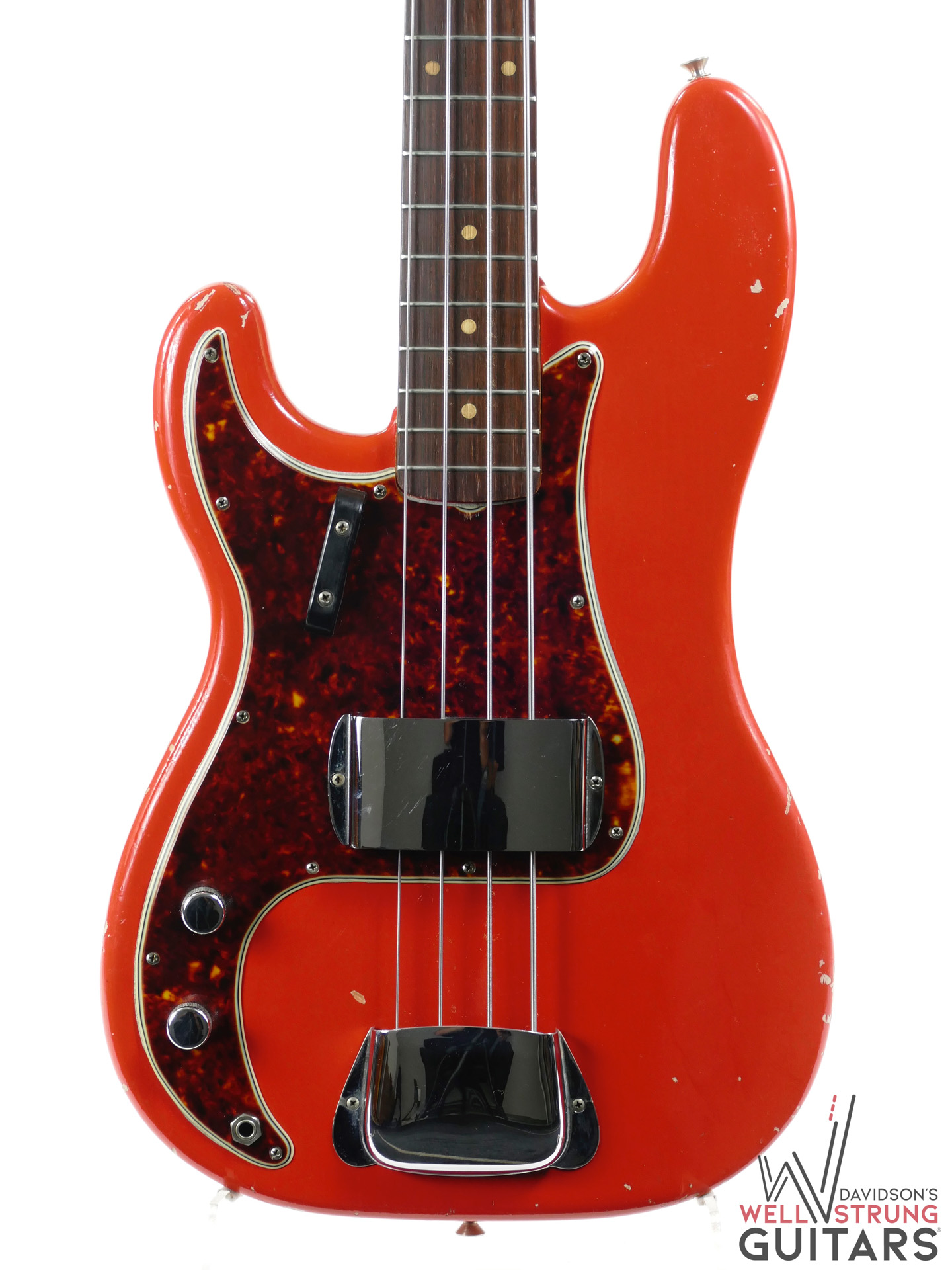 Precision Bass (Lefty) – Fullerton Red – Davidson's Well Strung