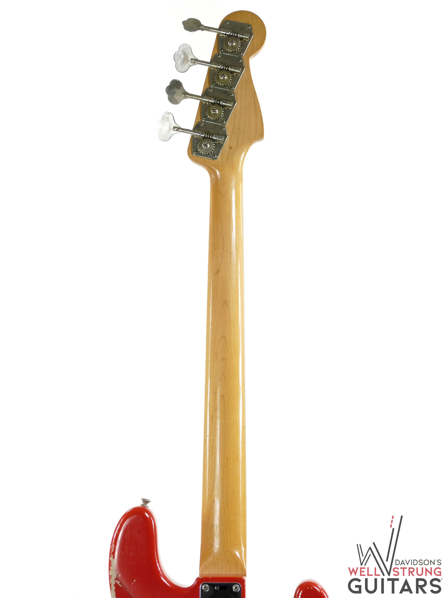 Precision Bass (Lefty) – Fullerton Red – Davidson's Well Strung
